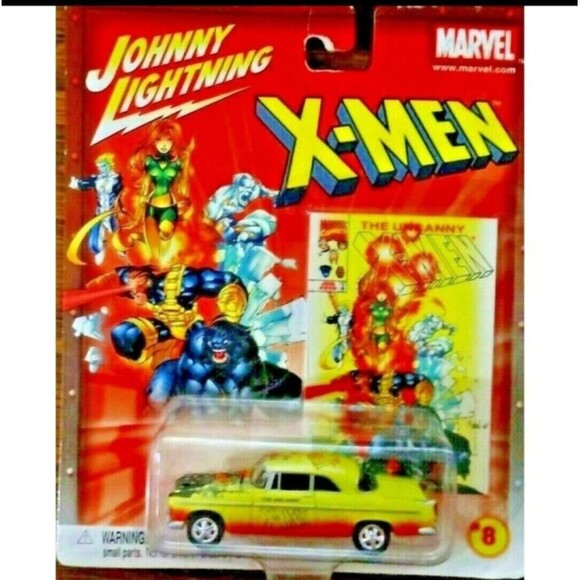 Johnny Lightning Marvel Uncanny X-Men 1955 Chrysler C-300 #356 Car 2002 Gift - Picture 1 of 3